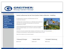 Tablet Screenshot of greither.com